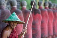 60 - SORTI DU RANG - HAVAUX XAVIER - belgium <div : 2017, Birmanie, bouddhiste, moine